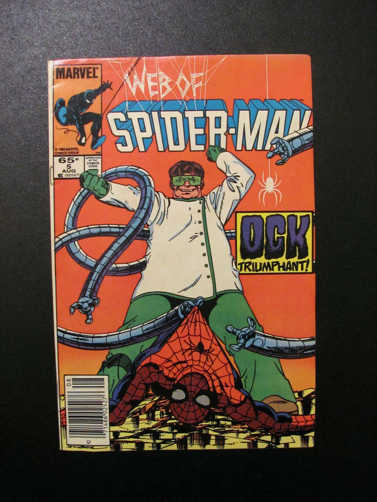 WEB OF SPIDER-MAN (1985 Series) (MARVEL) #39 Very Good Comics Book