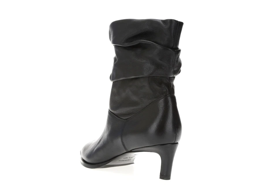 Botín de cuero aquatalia 250232 para mujer punta negra talla 8 mediano Foto 4 de 4
