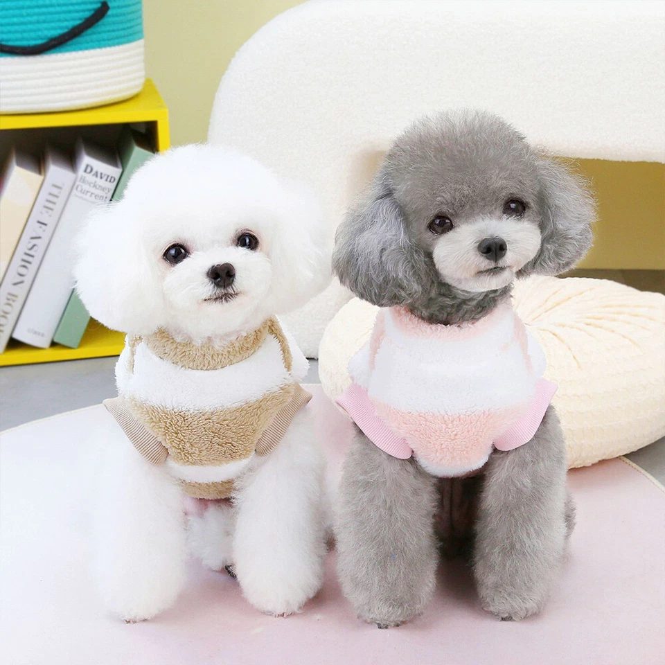 Fleece Pet Dog Clothes for Dogs Clothing Warm Dog Vest Shirt Puppy Cat Clothin 」 - Image 4 of 4