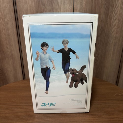 Yuri on ICE Premium Box Katsuki Victor Nikiforov Makkachin PVC Figure W/box Used - Picture 11 of 14