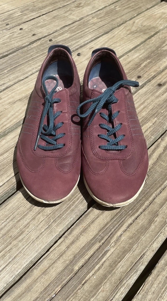 Scarpe donna Ecco US 7 7.5 EU 38 sneakers casual stringate