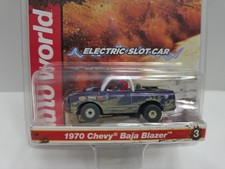 Auto World Thunderjet 1970 Chevrolet Baja Blazer Purple HO Scale Slot Car