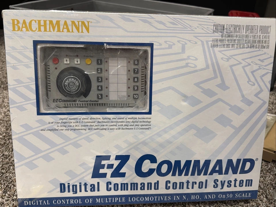 Bachmann E-Z Command Digital Control Center 44932 Sealed Box - Image 2 of 4