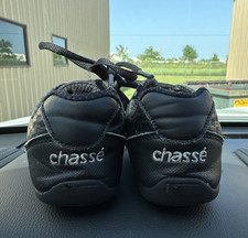 Chass  girls Black Lace-Up Jazz  Hip Hop Dance Shoes Sneakers