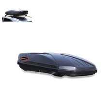 Black Horse Hd Hard Shell 14cubic Feet Roof Top Cargo Storage Box Wsecurity Key