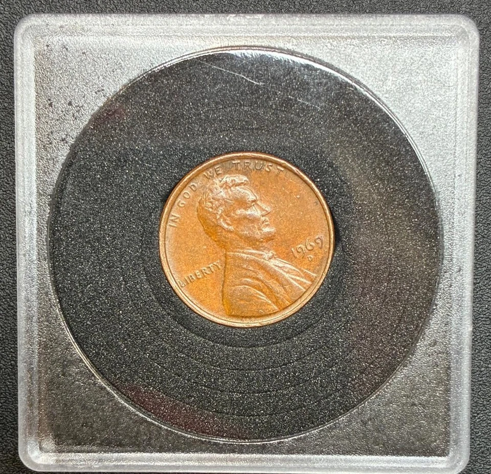 1969 D LINCOLN  ONE CENT - Image 3 of 3