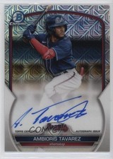 2023 Bowman Chrome Prospect Mega Box Auto Ambioris Tavarez #BMA-AT Auto y6z