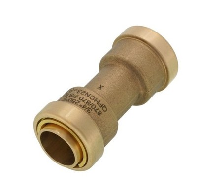 PRO-Fit 87022 Quick Connect Brass Union 3/4'' Easy Push-In *No Flaring Needed*