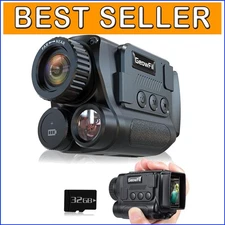 Rechargeable Night Vision Goggles - 40MP Photos, 4K Video, Perfect for Adventure