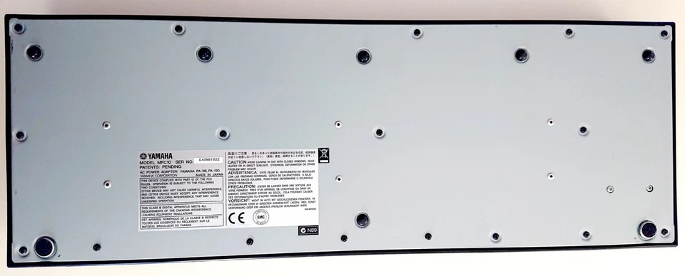 Yamaha MFC10 pedaliera MIDI Foot Controller Made in Japan con alimentatore - Immagine 3 di 4