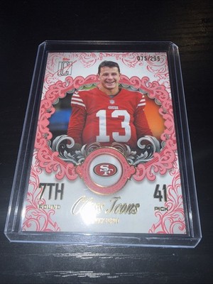 Topps 2025 Signature Class Class Icons Brock Purdy 49ers CI-12 75/299 💥💎