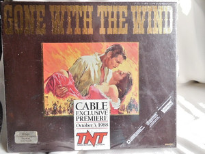 Gone With The Wind - Cable Movie Tape 1988 w/ Booklet  UNOPENED