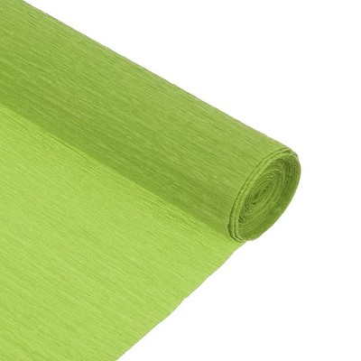 MECCANIXITY Crepe Paper Roll 8.2ft Long 10 Inch Wide for Wedding Green