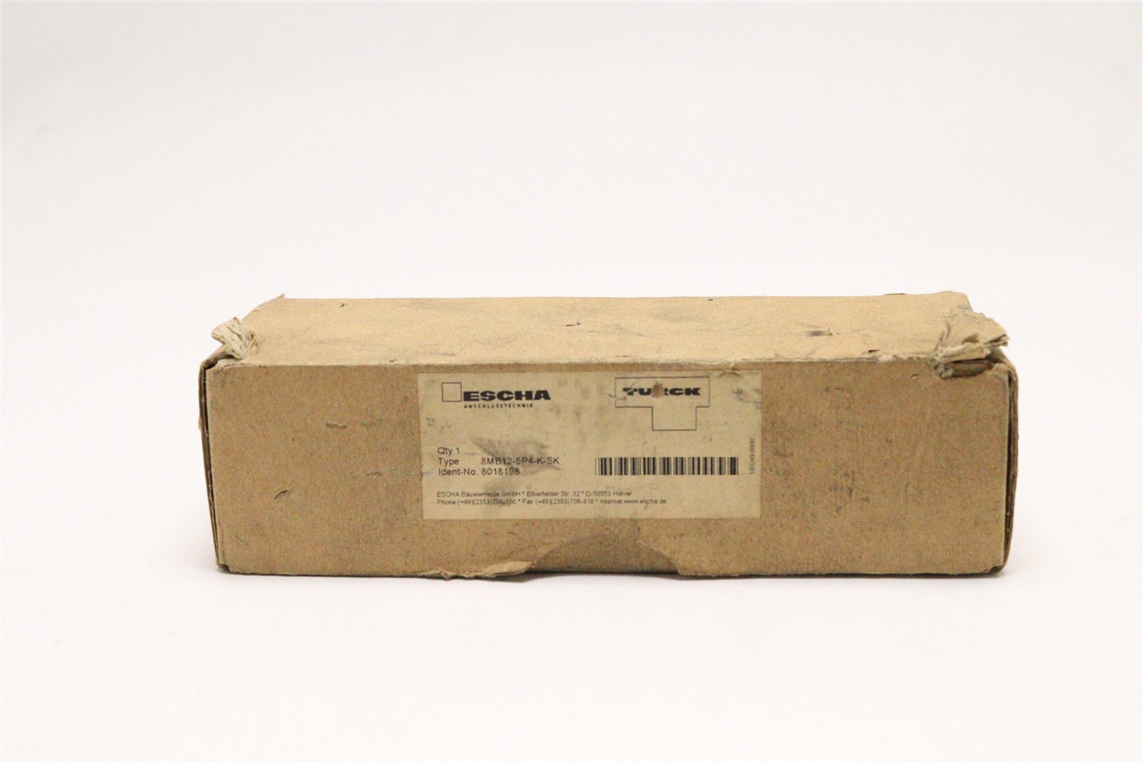 TURCK 8-PORT M12 JUNCTION BOX 8018198