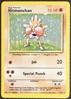 Hitmonchan 7/102 Holo Base Set - Pokemon Card - LP #12