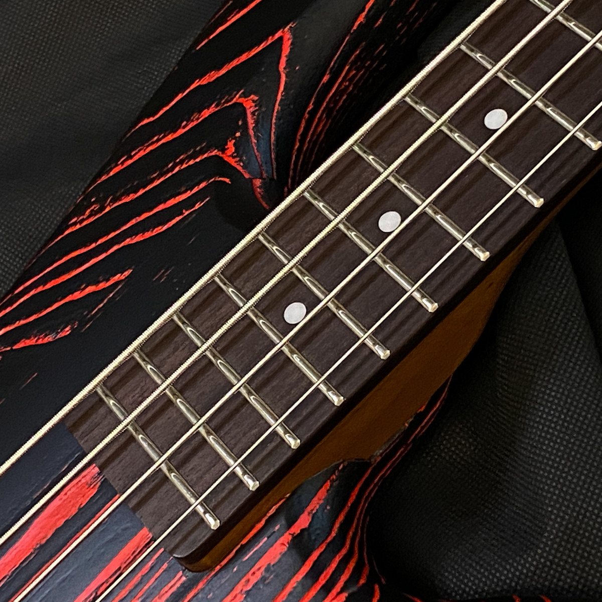Spector NS PULSE 4 Satin Cinder Red New Electric Bass Guitar | eBay