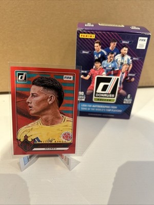 2024-25 Panini Donruss FIFA - Pitch Kings James Rodriguez #5 Red