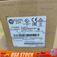 2022 New Allen Bradley 22A-D2P3N104 /A Powerflex 4 AC Drive 1HP Surplus SEALED