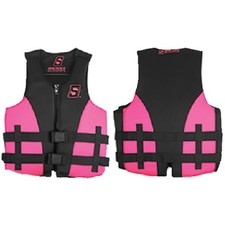 Seachoice 85113 Evo Vest Pink/Blk Youth