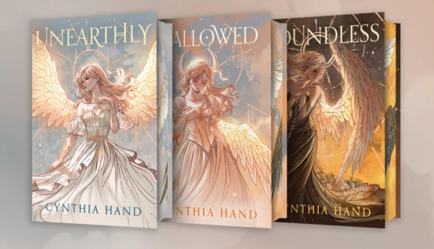 Fairyloot Signed Exclusive - Unearthly By Cynthia Hand - this is sold out Sealed - Image 2 of 4