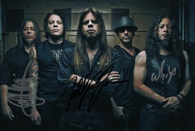 QUEENSRYCHE - original signiertes Großfoto 20 x 30 cm Autogramm signed