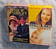 VHS Lot Sense & Sensibility Sliding Doors Preowned Drama Movies HTF