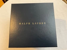 Ralph Lauren Langley Crystal Glass Ice Bucket ~ New In Box NIB ~ $295 Retail