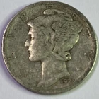 1929-D 10C Mercury Dime- 90% Silver Coin