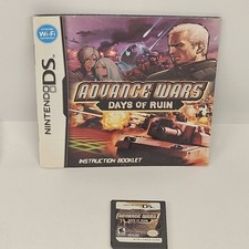 Loose: Advance Wars: Days of Ruin Nintendo DS Authentic, Cartridge & Manual 
