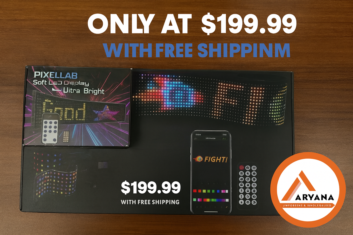 LED Display – Ultra Bright | RGB Flexible Panel | Remote Control