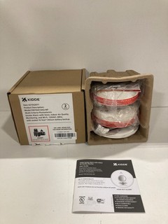 KIDDE 2 Pack Smart Smoke Detector & Indoor Air Quality Monitor with Wifi App
