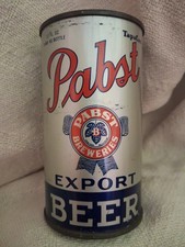 Pabst EXPORT BEER O.I. flat top beer can 