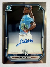 2026 Bowman Baseball Jose Urbina CPA-JU Chrome Prospects Base Auto