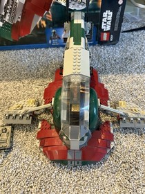 LEGO 8097 Star Wars Slave I Boba Fett Ship 569pcs Retired Set figures included