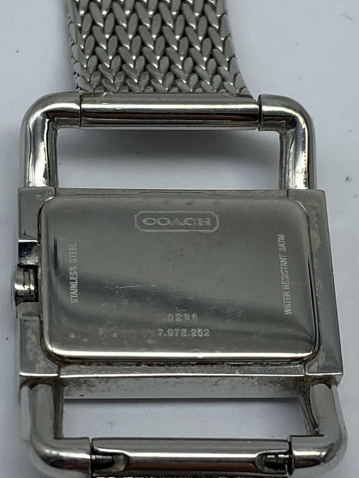Coach 24 mm Wrist 30.mm / Swiss Quanty Ladies Watch 40.g - Image 4 of 4