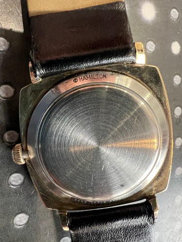 Vintage Hamilton Uhr Mid Century Rare One Piece Case Manual MCM 17 Jewel Works - Bild 8 von 15