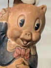 1939 Marx Leon Schlesinger Antique Porky Pig Tin Litho Windup