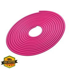 Garneck 10M Car Door Edge Guards Rubber U Shape Rosy