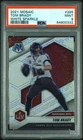 TOM BRADY #285 2021 PANINI MOSAIC WHITE SPARKLE PSA 9
