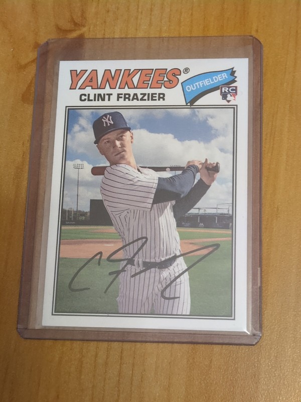 2018 Topps Archives - 1977 Design Clint Frazier #144 (RC)