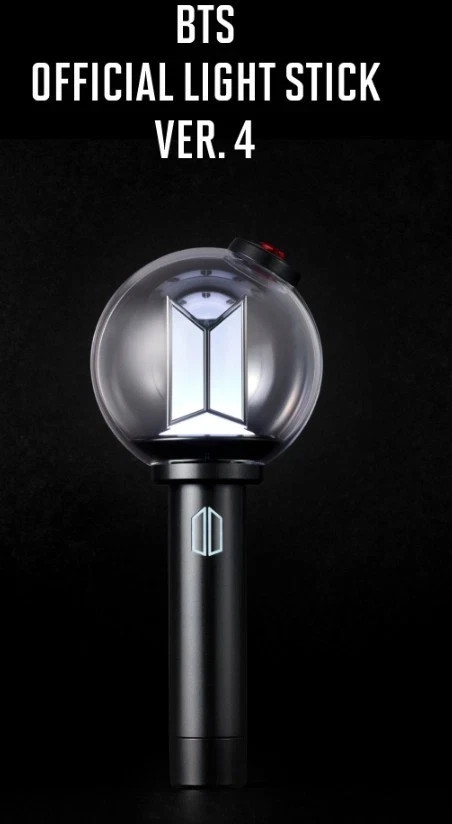 電池付 BTS OFFICIAL LIGHT STICK ver.4 アミボム Ship Same Day+ Gift] BTS Official Light stick Ver.4 Army Bomb 100