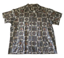 Vintage Tori Richard Cotton Aloha Shirt Hawai'i Mens Size 3XL Floral Made in USA