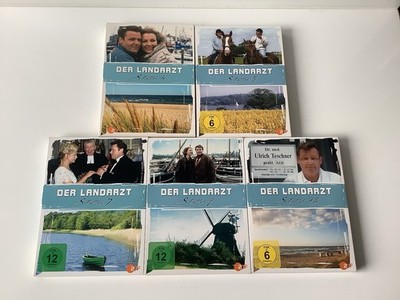 Der Landarzt Staffel 4 5 7 9 12 Konvolut DVD Sammlung ZDF Dr. Uli Teschner