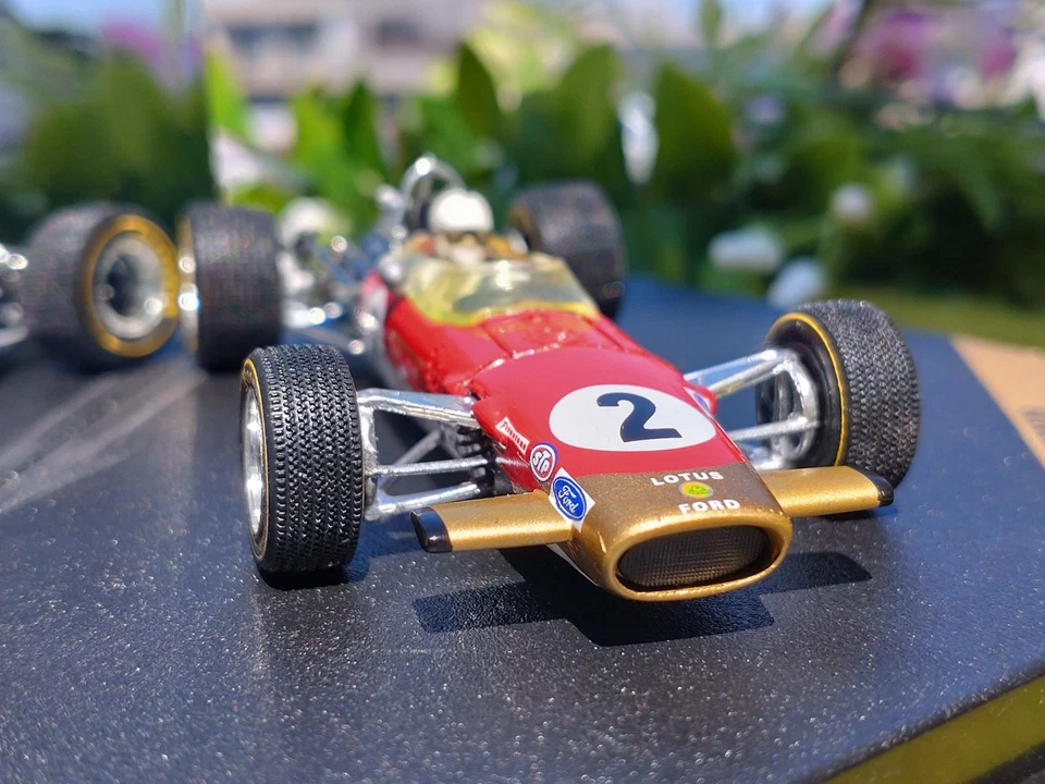 F1 1969 / Lotus Ford / Lotus 49 / D.Attwood / Monaco GP / 1/43 / Quartzo - Image 4 of 4