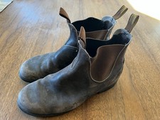 BLUNDSTONE CHELSEA LEATHER BOOTS SZ 9 AUS/UK - 43 EU - 10 US