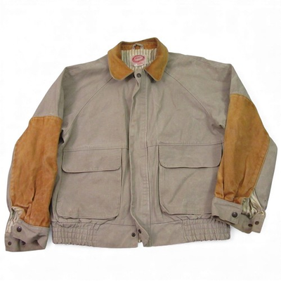 #ad #ad Vintage Australian Outback Collection Mens Chore Coat Barn Jacket M Beige $93.88