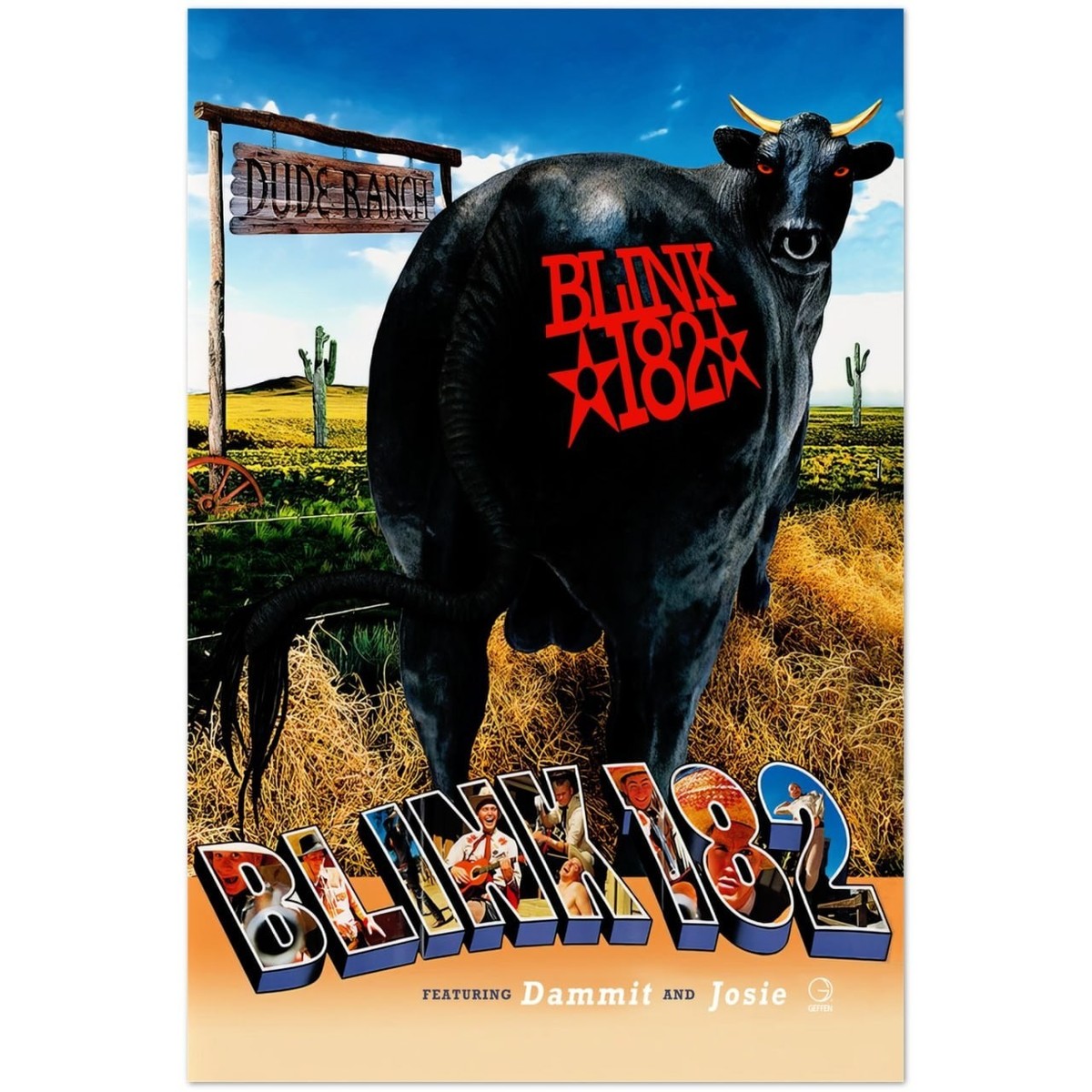Blink 182 Dude Ranch Album Cover Rock Band Poster | eBay