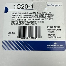 White-Rodgers Home Central AC Heater HVAC Thermostats for sale