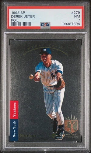1993 SP Derek Jeter #279 Foil PSA 7
