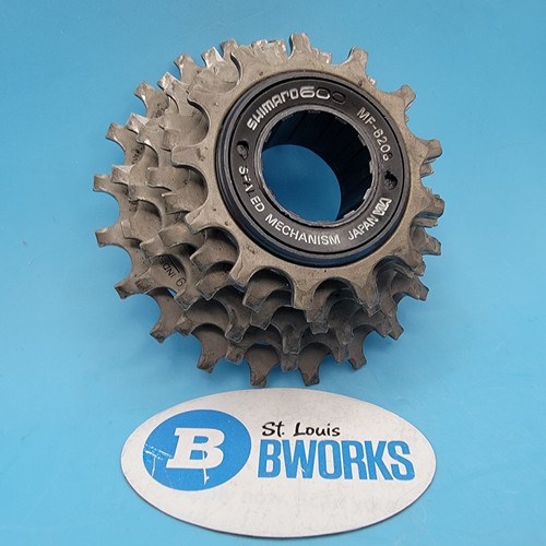 Vintage Shimano 600EX 6 Speed Freewheel English Thread 13-21 Tooth MF-6208 d20